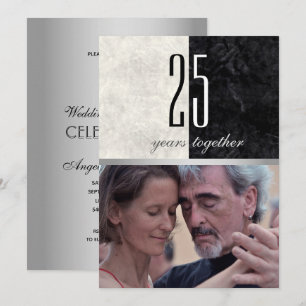 Invitación Foto 25 Aniversario de Boda