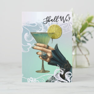 Invitación *~* FOTO A101 Cóctel Ornate 20 DESPEDIDA DE SOLTER