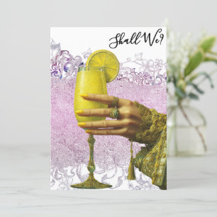 Invitación *~* FOTO A101 Cóctel Ornate 27 DESPEDIDA DE SOLTER