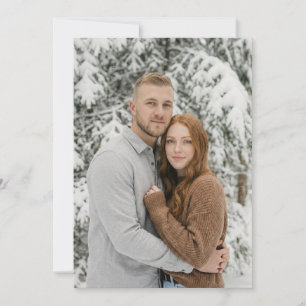 Invitación Foto acogedora de invierno
