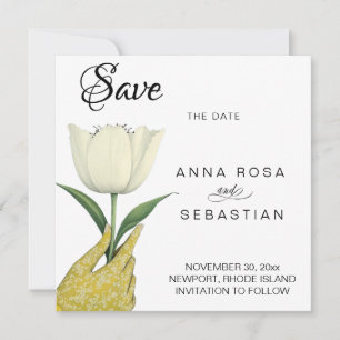 Invitación *~* Foto AR6 Elegante Vintage 17 Salva la fecha