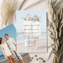Foto, boda de caligrafía elegante y moderna