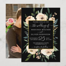 Foto Bodas Rosas Beige Rubor Oro Negro