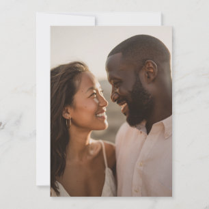 Invitación Foto Cálida Realista y Alegre