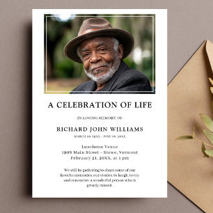 Invitación Foto Celebración del Monumento a la Vida