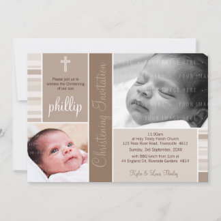 Invitación FOTO CHRISTENING INVITA :: essence 3L