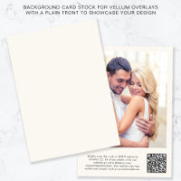 Foto Código QR Fondo de crema de código Vellum Ove