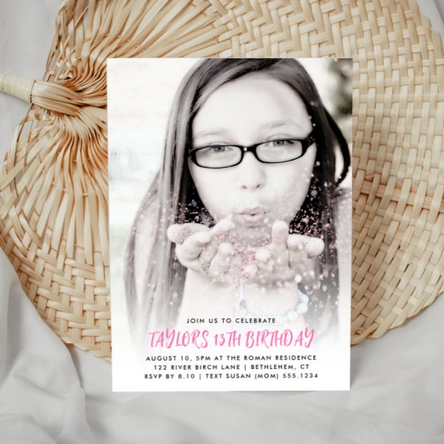Invitación Foto completa personalizada cualquier cumpleaños m (Subido por el creador)