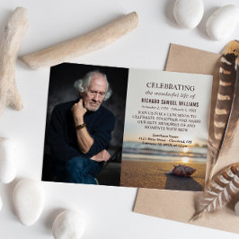 Invitación Foto Conch On The Beach Memorial