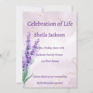 Invitación Foto conmemorativa Personalizado de la flor del ja