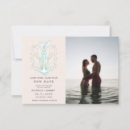 Invitación Foto costera de costa de mar Cambiar la fecha Invi