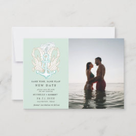 Invitación Foto costera de costa de mar Cambiar la fecha Invi