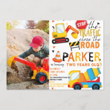 Foto Cuta de Cumpleaños de Construcción