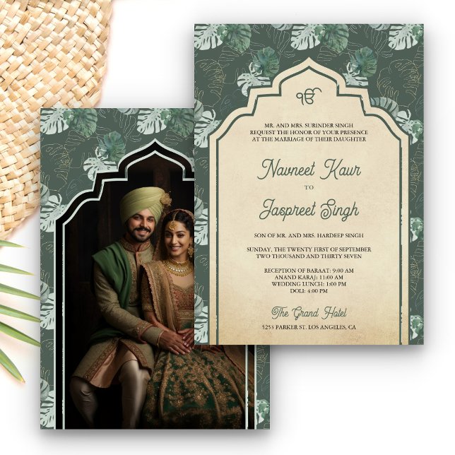 Invitación Foto de Anand Karaj Sikh Boda (Subido por el creador)