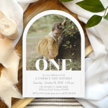 Foto de Arco Moderno Un niño Fiesta de primer cump