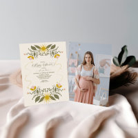Foto de Baby Shower Botánico Celestial Vintage