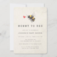 Foto de Baby Shower de Mommy to Bee Honey Heart