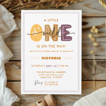 Foto de Baby Shower Modern Wild One