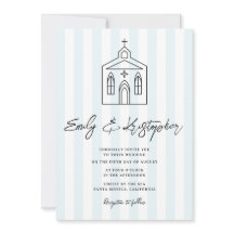 Foto de boda de la capilla con raya