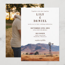 Foto de boda de rancho montañoso occidental al acu