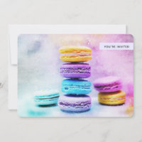 Foto de Cumpleaños Coloridos Macarons