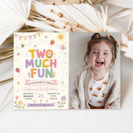 Invitación Foto de cumpleaños con mucha diversión