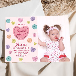 Invitación Foto de cumpleaños de Candy Valenty, cariño