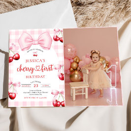 Invitación Foto de Cumpleaños de la Princesa Coquette Rosa Ce