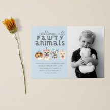 Foto de cumpleaños del Fiesta de Perros de Puppy