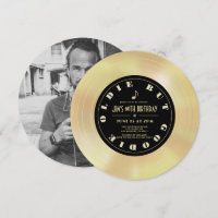 Foto de Disco de Oro/Disco de Vinilo 60 Cumpleaños
