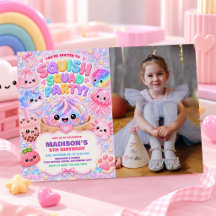 Foto de Fiesta de Cumpleaños de Niña con Squishy d