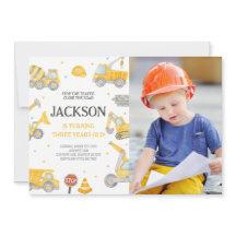 Foto de fiesta de cumpleaños del camión volcado de