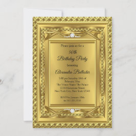 Invitación Foto de fiesta de cumpleaños elegante de diamante 