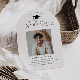 Invitación Foto de fiesta de graduación de niño