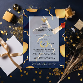 Invitación Foto de fiesta de graduación virtual