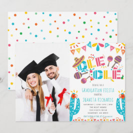 Invitación Foto de Fiesta mexicano de Graduación Fiesta