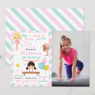 Invitación Foto de Gimnasia chica