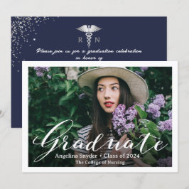 Invitación Foto de graduación de la Escuela de Enfermería Azu