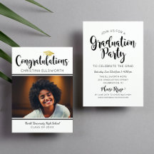 Foto de graduación de oro de 2025