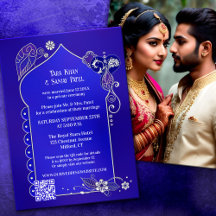 Foto de Henna Plata Azul Índigo después del Boda