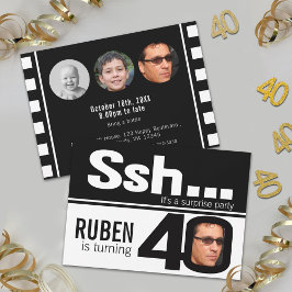 Invitación Foto de hombres de sexo blanco negro 40 años 4 fot