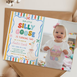 Invitación Foto de la fiesta de cumpleaños de nuestro pequeño