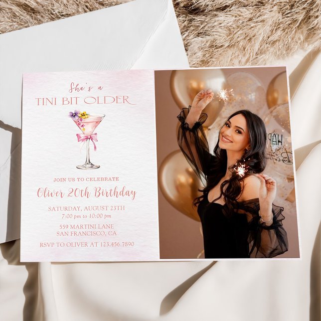 Invitación Foto de la fiesta de cumpleaños número 20 de A Tin (Subido por el creador)