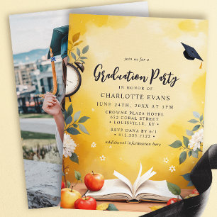 Invitación Foto de la fiesta de graduación de profesores de C