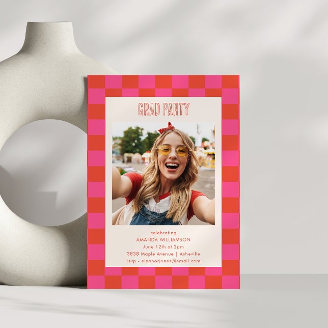 Invitación Foto de la fiesta de graduación de tablero de Nara (Subido por el creador)