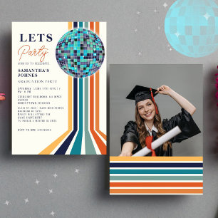 Invitación Foto de la fiesta de graduación del último baile r