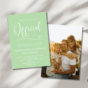 Invitación Foto de la fiesta del Día oficial de la adopción d