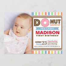 Foto de la primera fiesta de cumpleaños de Donut