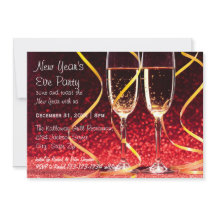 Foto de lentes de champaña - Fiesta de Nochevieja