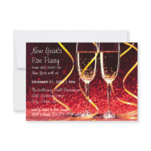 Foto de los vidrios de Champán - fiesta de Noche